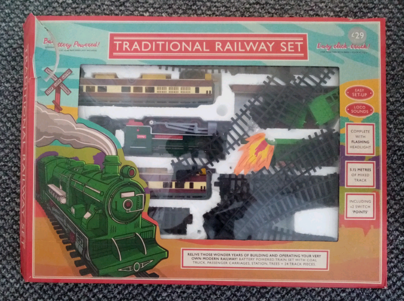 traditional train set